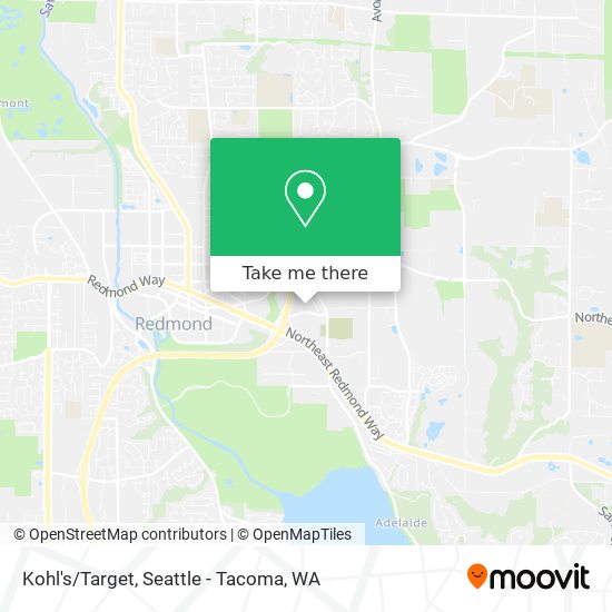 Kohl's/Target map