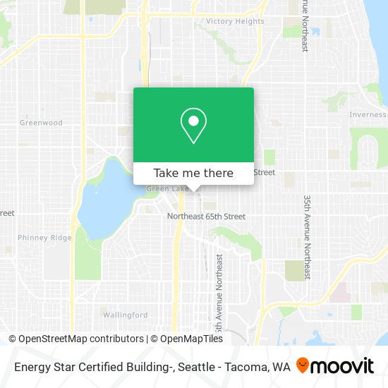 Energy Star Certified Building- map