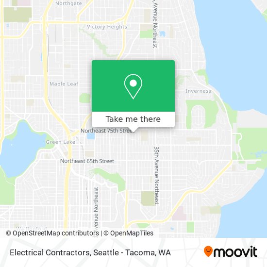 Electrical Contractors map