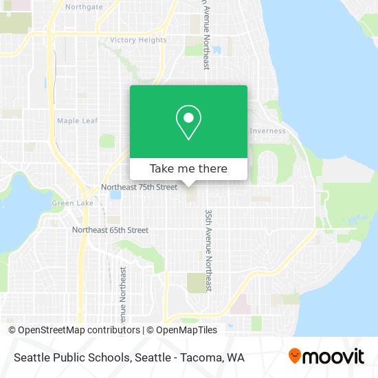 Seattle Public Schools map