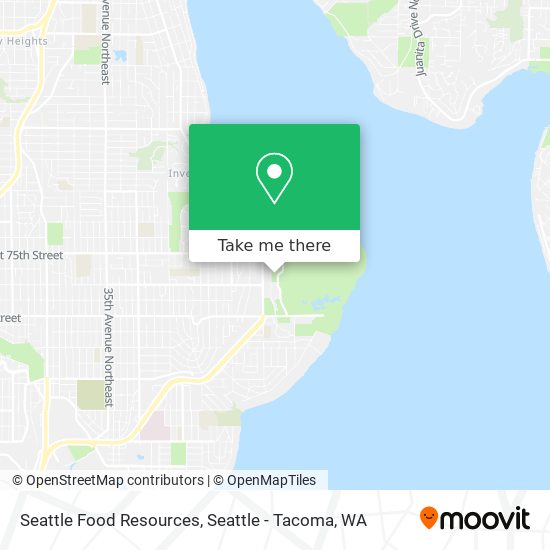 Seattle Food Resources map