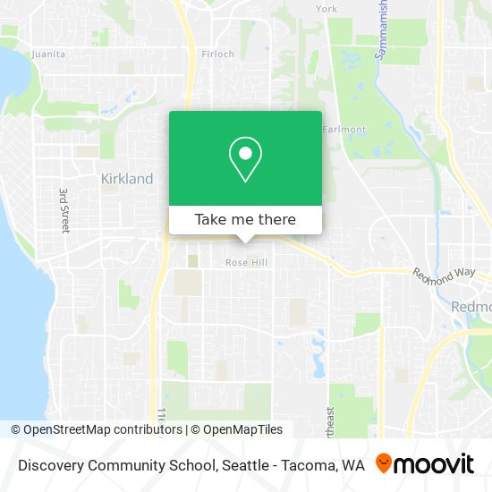 Discovery Community School map