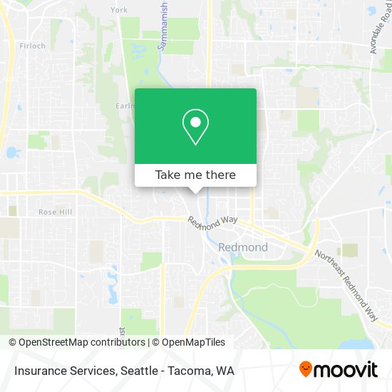 Insurance Services map