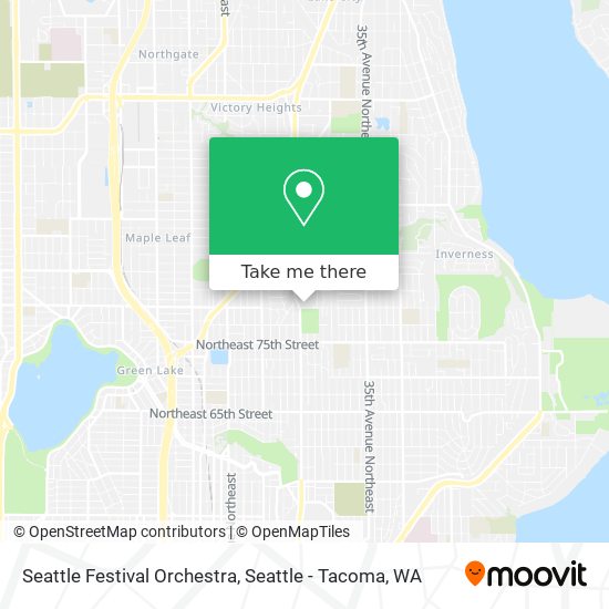Seattle Festival Orchestra map