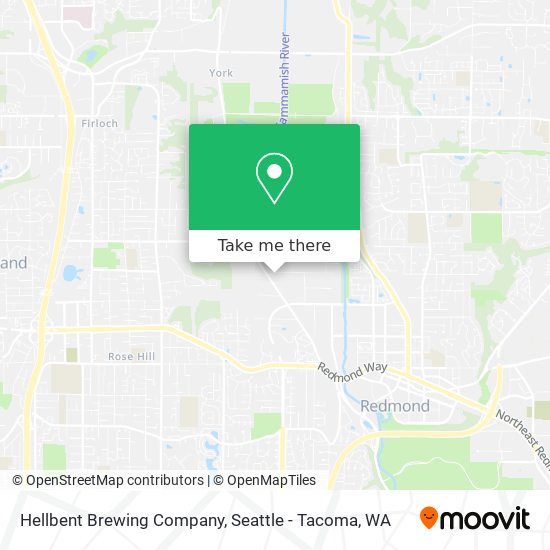 Mapa de Hellbent Brewing Company