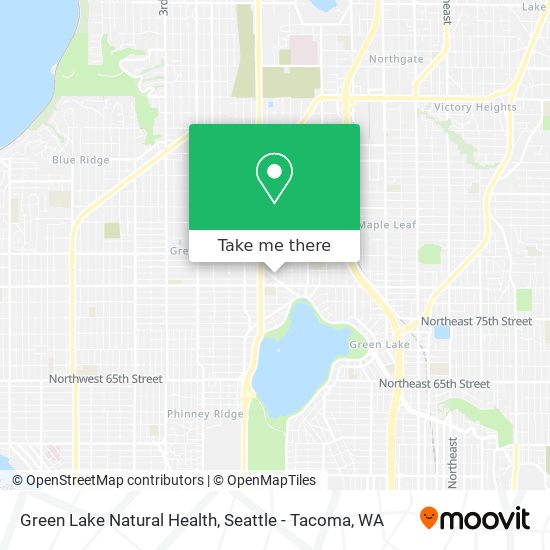 Green Lake Natural Health map