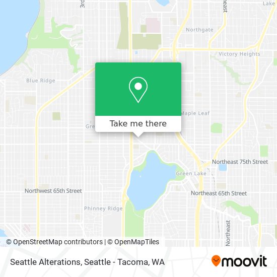 Seattle Alterations map
