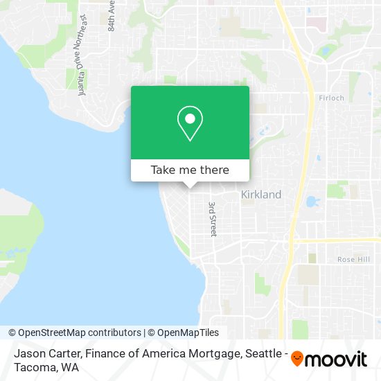 Jason Carter, Finance of America Mortgage map