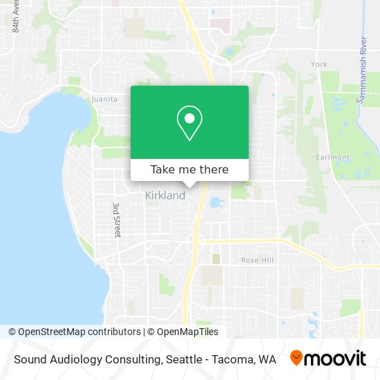 Sound Audiology Consulting map