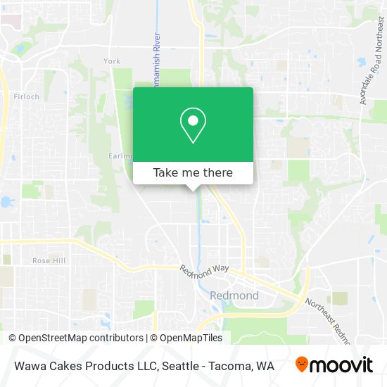 Wawa Cakes Products LLC map