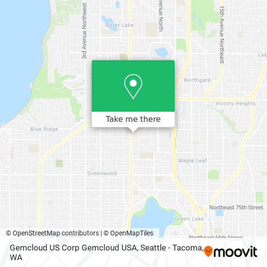 Gemcloud US Corp Gemcloud USA map