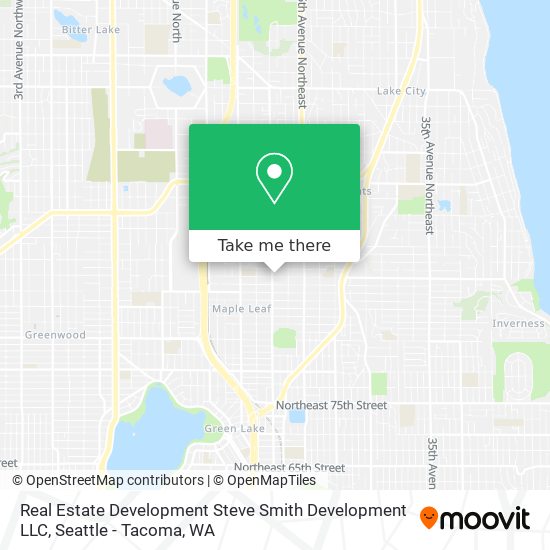 Real Estate Development Steve Smith Development LLC map