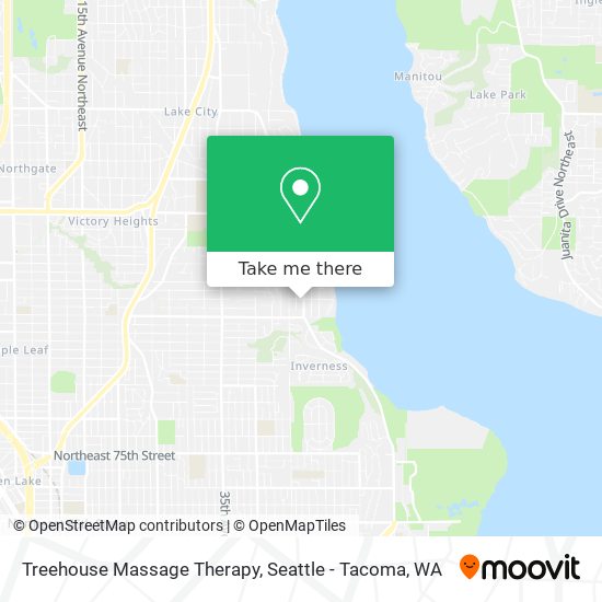 Mapa de Treehouse Massage Therapy