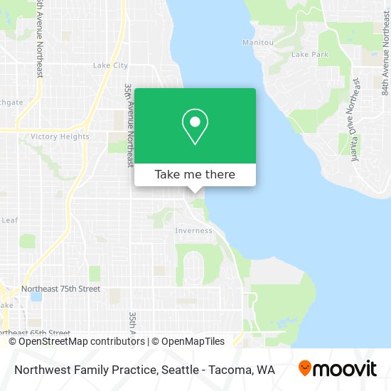 Northwest Family Practice map