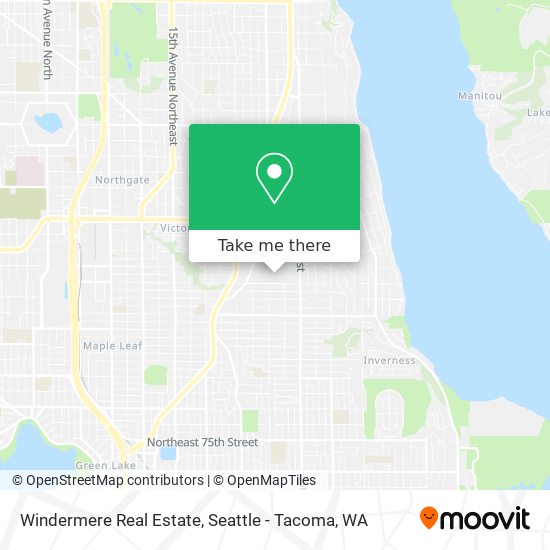 Windermere Real Estate map