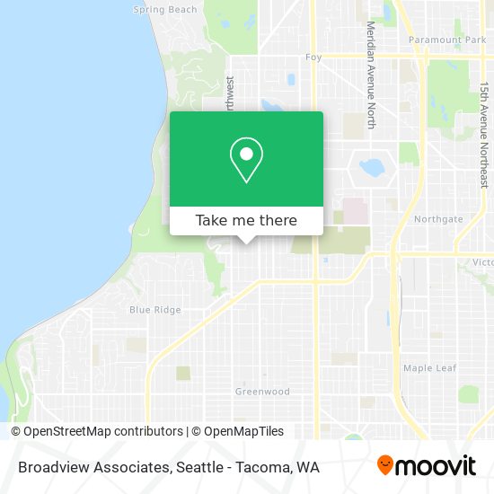 Broadview Associates map