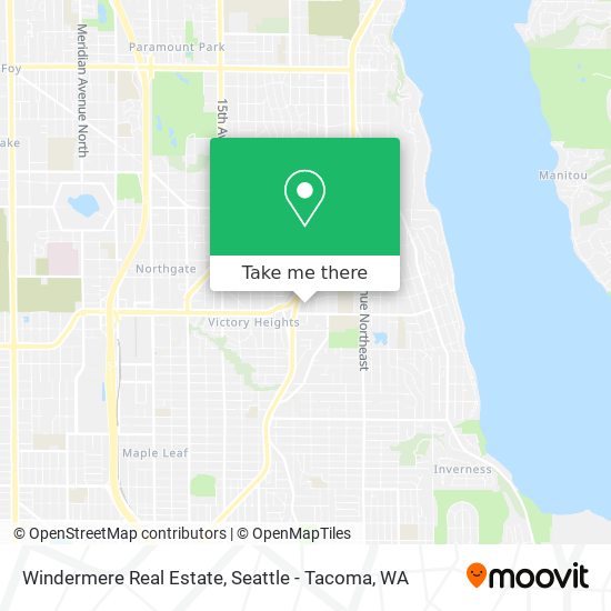 Windermere Real Estate map