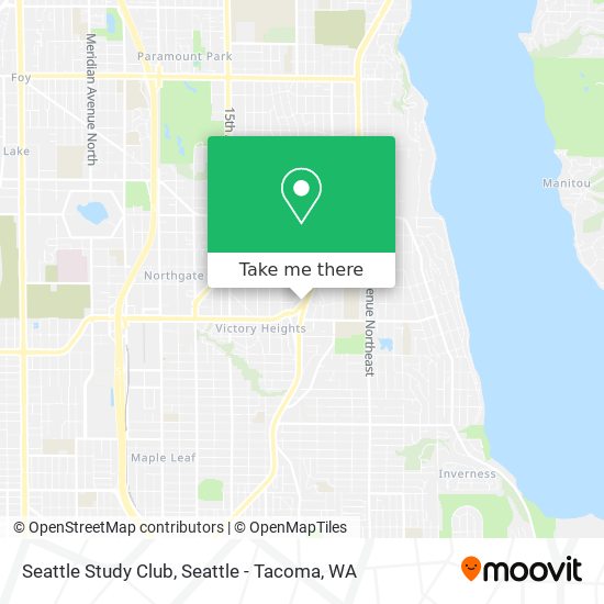 Seattle Study Club map