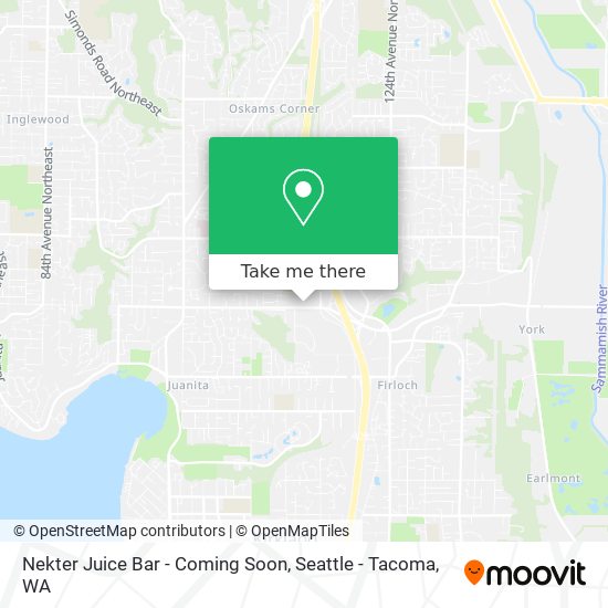 Nekter Juice Bar - Coming Soon map