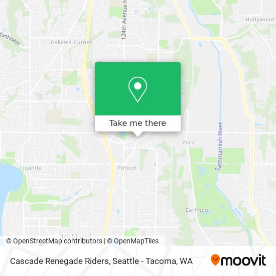 Mapa de Cascade Renegade Riders