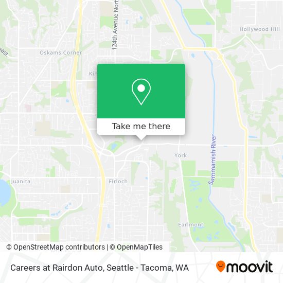 Careers at Rairdon Auto map