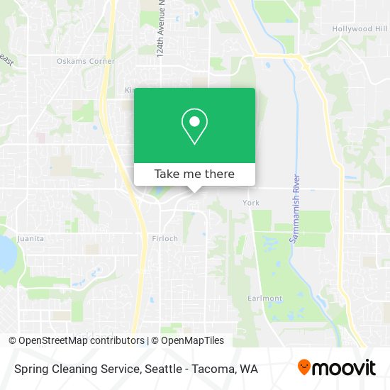 Spring Cleaning Service map