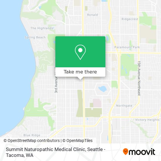 Summit Naturopathic Medical Clinic map