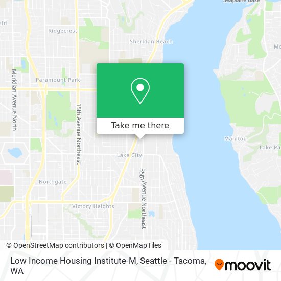 Low Income Housing Institute-M map