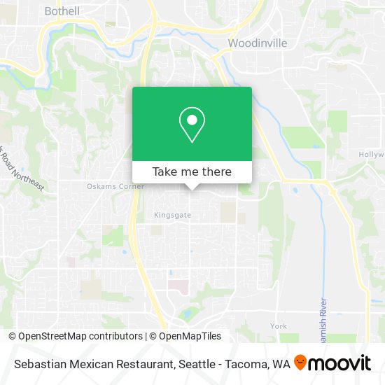 Sebastian Mexican Restaurant map