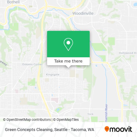 Green Concepts Cleaning map