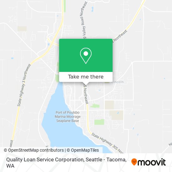 Quality Loan Service Corporation map