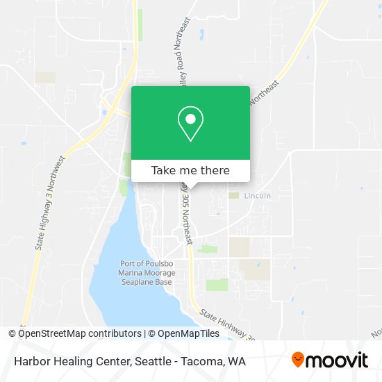 Harbor Healing Center map