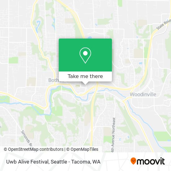 Mapa de Uwb Alive Festival