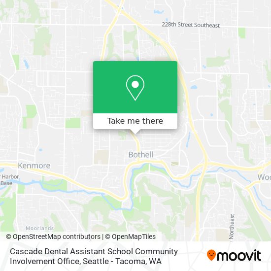 Cascade Dental Assistant School Community Involvement Office map