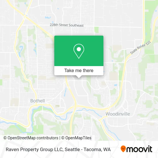 Mapa de Raven Property Group LLC
