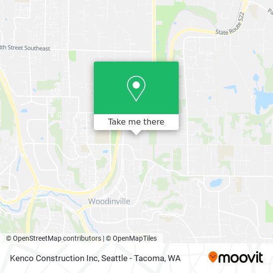 Kenco Construction Inc map