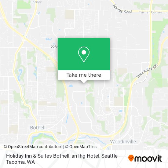 Mapa de Holiday Inn & Suites Bothell, an Ihg Hotel