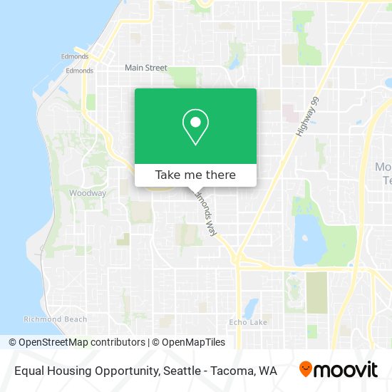 Mapa de Equal Housing Opportunity