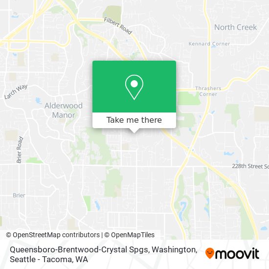 Mapa de Queensboro-Brentwood-Crystal Spgs, Washington