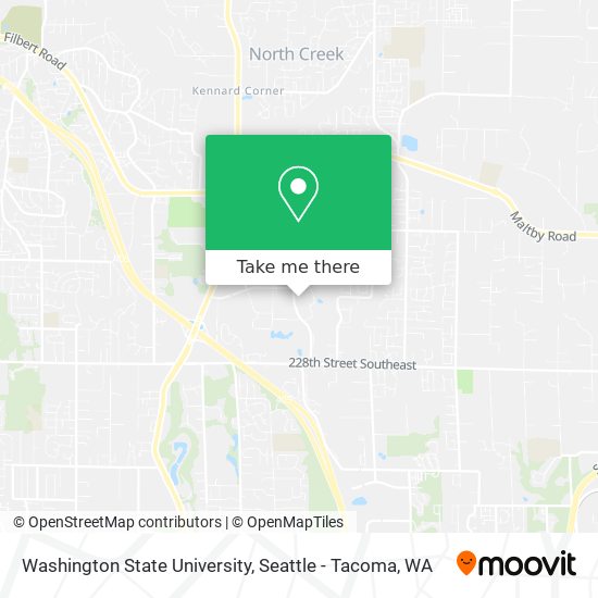 Washington State University map