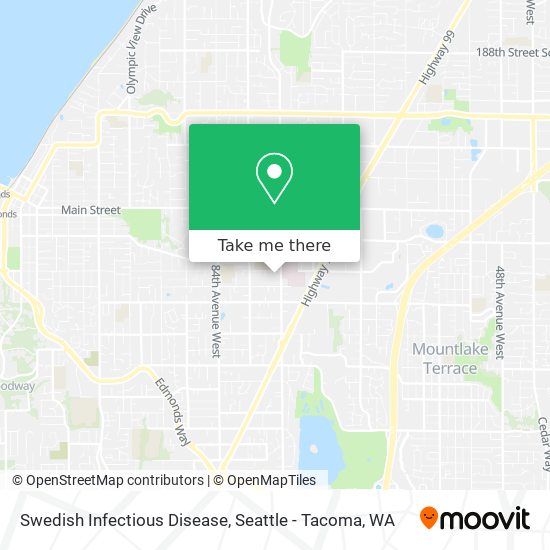 Mapa de Swedish Infectious Disease