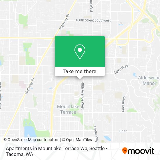 Apartments in Mountlake Terrace Wa map