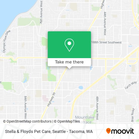 Stella & Floyds Pet Care map