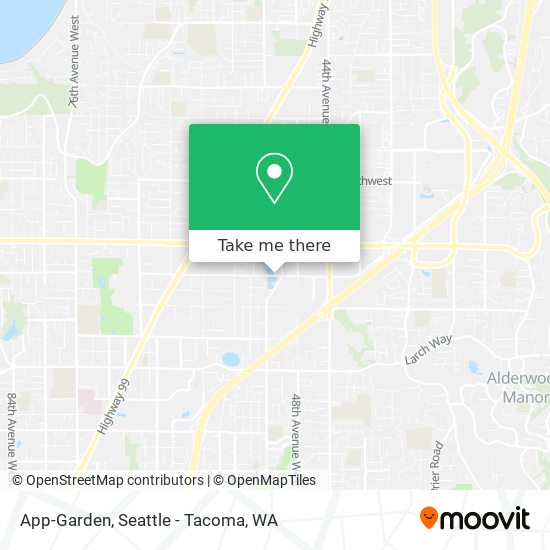 App-Garden map