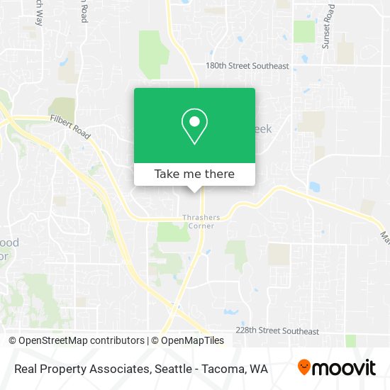 Real Property Associates map