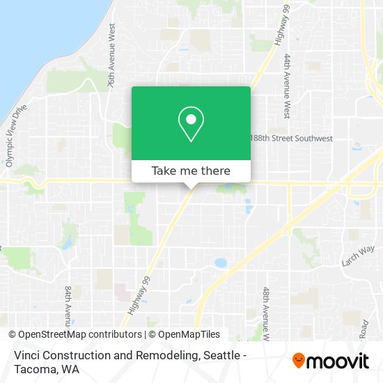 Vinci Construction and Remodeling map