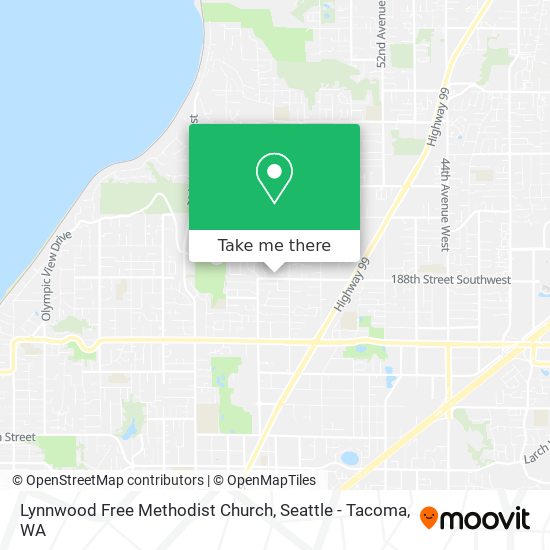Lynnwood Free Methodist Church map