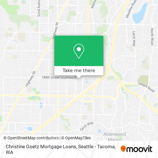 Mapa de Christine Goetz Mortgage Loans