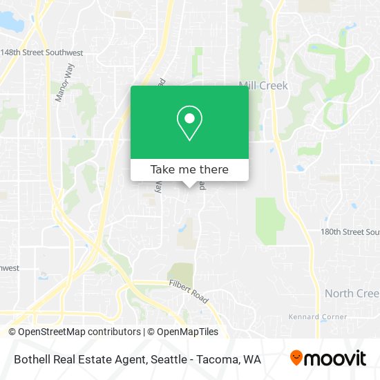 Bothell Real Estate Agent map
