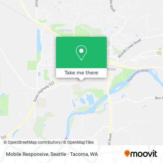 Mobile Responsive map